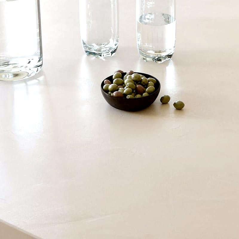Plan de travail cuisine et salle de bain en Dekton® Nacre
